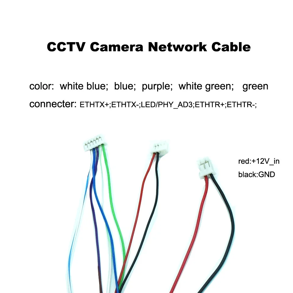 Ip-камера кабель для ip-сети камера кабель замена кабеля RJ45 камера кабель DC12V для видеонаблюдения ip-камера Замена использования