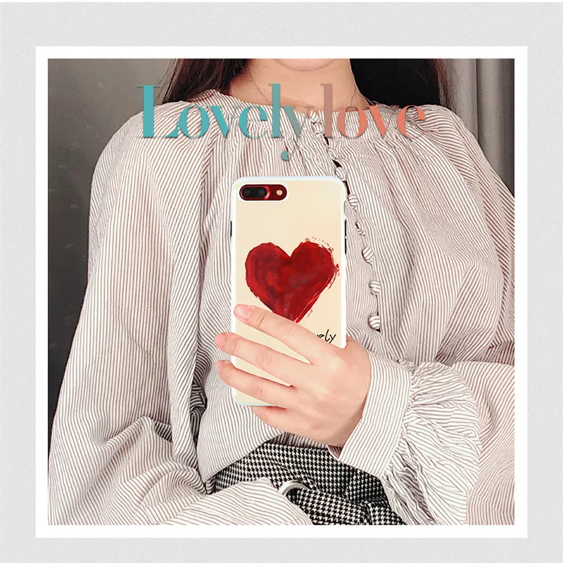 Soft-TPU-Phone-Case-for-iPhone-7-8-6-6s-Plus-Graffiti-simple--love-heartr-lovers-for-iPhone-X-Blue-light-Case-Cover-Conque (11)