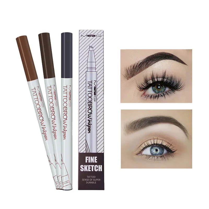 

Top quality brand make up claw eyebrow pencil waterproof natural gray brown eyebrow pen Long-lasting eyebrow pen eyes makeup