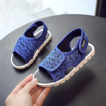 

Summer Baby Girl Sandals 2019 Boy Shoes Breathable Anti-Slip Floral Shoes Toddler Soft Soled Sandals