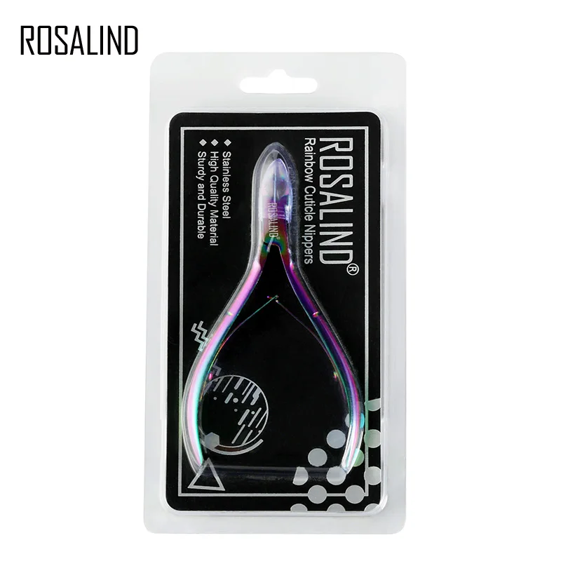 ROSALIND 1 шт. ножницы для кутикулы ногтей из нержавеющей стали инструменты маникюра
