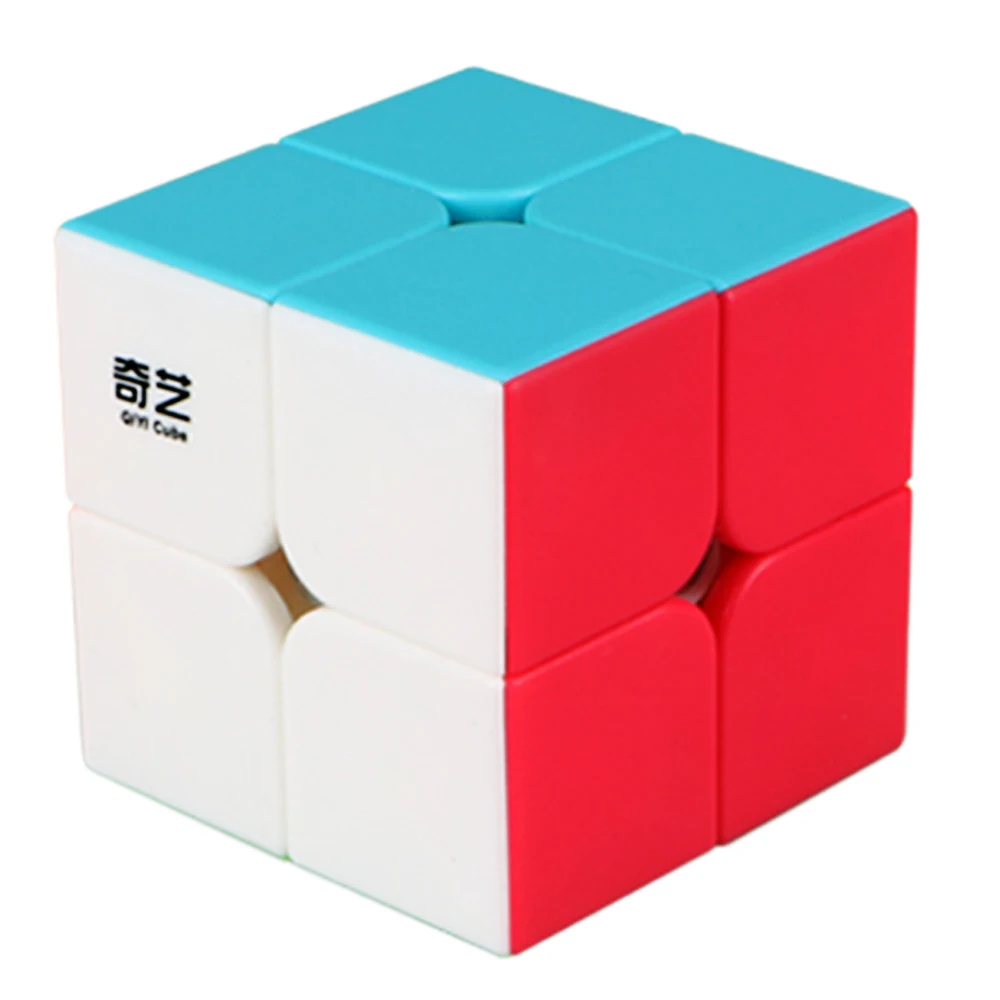 2 Слои s QiDi Скорость 5,1 см 2x2 QiYi 2*2*2 Puzzle игрушки Magic Cube для детей два-Слои Cubo Megico Профессиональный Stickerless