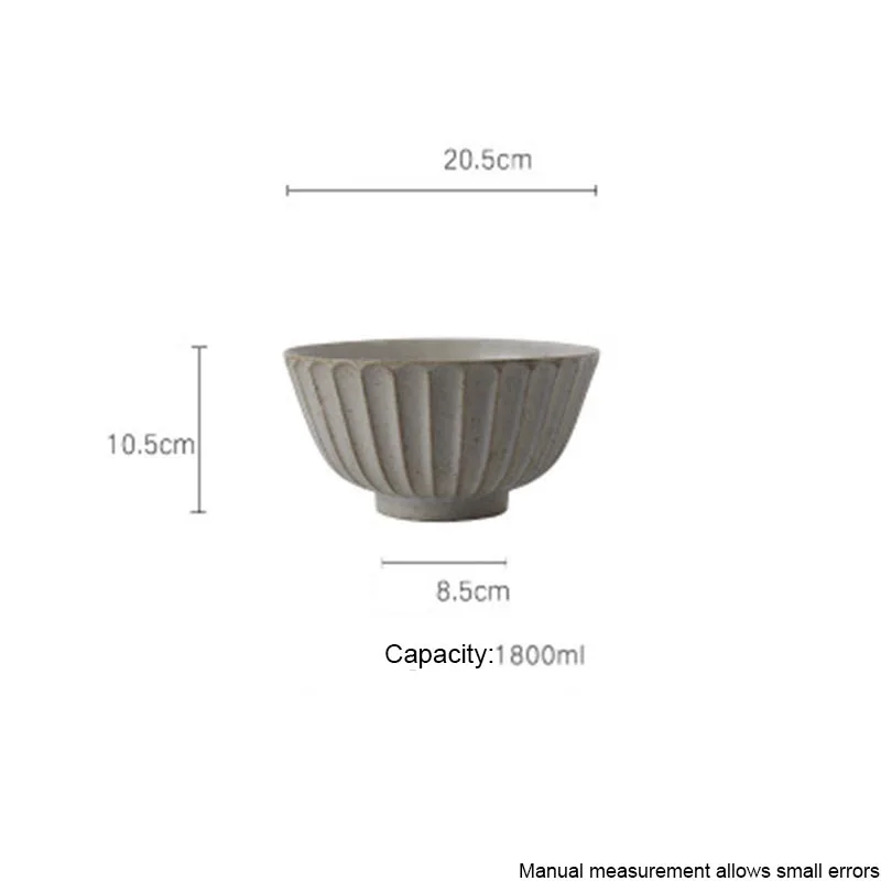 5 дюймов японская грубая керамическая чаша креативная винтажная керамическая чаша особенности ресторанная посуда миска для салата пиалы для лапши рамен