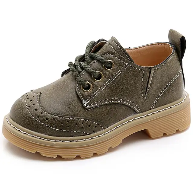 Children Shoes for Baby Boys Leathers Shoes Kids School Oxford Dress