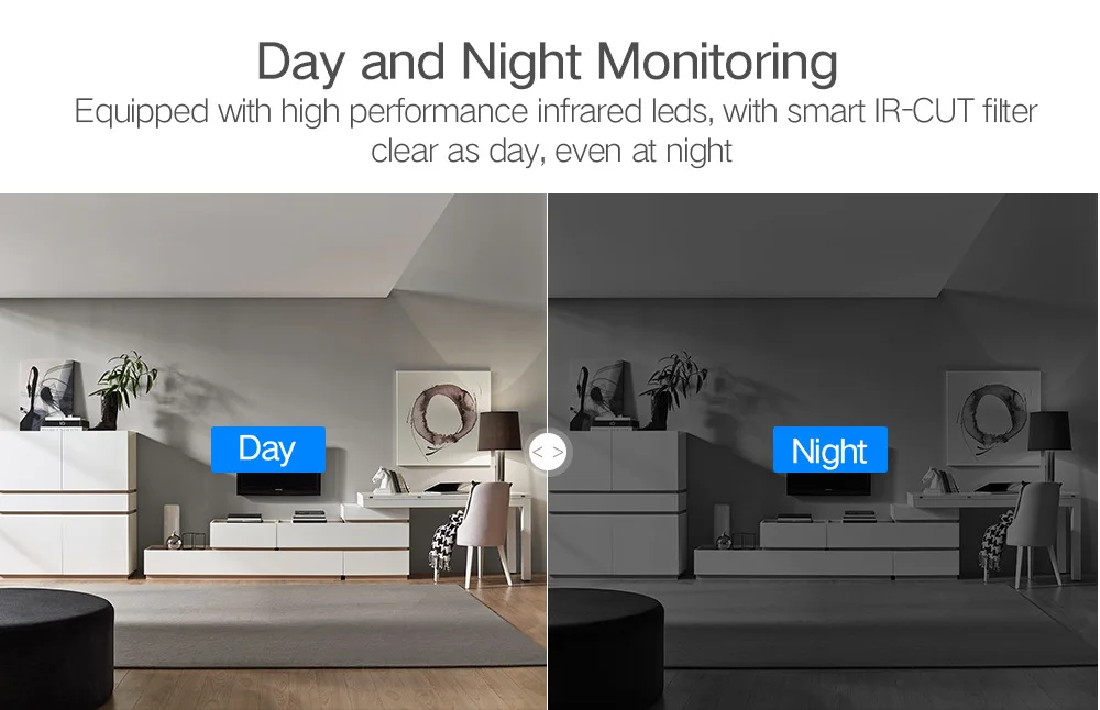 volemer HOT Ip Camera Home Security Wireless wifi hd Network Camera Two Way Audio IR Night Vision Mobile Monitoring Baby Monitor (4)