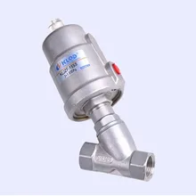 1-дюймовыечистые этикетки пробки Нержавеющая сталь BSP клапан с наклонным винт, DN25