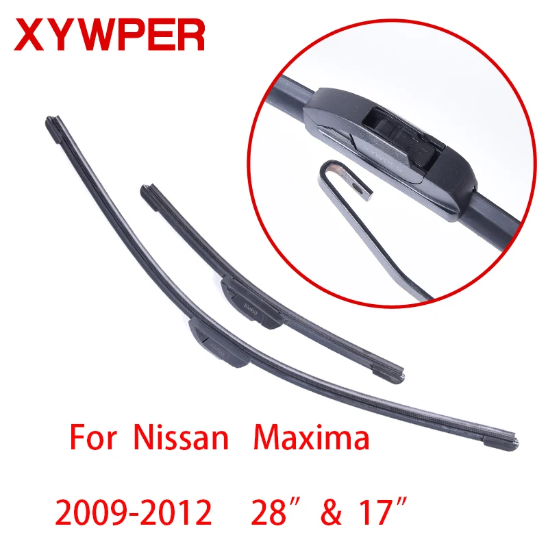 XYWPER Wiper Blades for Nissan Maxima 2009 2010 2011 2012 28"&17"Car
