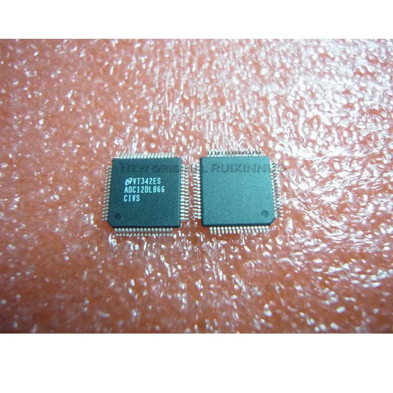 

2PCS/LOT ADC12DL066CIVS ADC12DL066 QFP