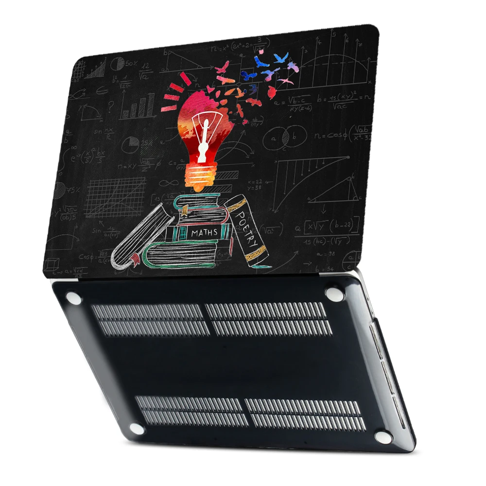 Redlai Plástico Case de Escudo Duro para Macbook Air Pro Retina 11 12 13 15 1416 m2 2023 A2779 A2780 m1 A2338 Tampa do Laptop A2179 A2681 - Imagem 2