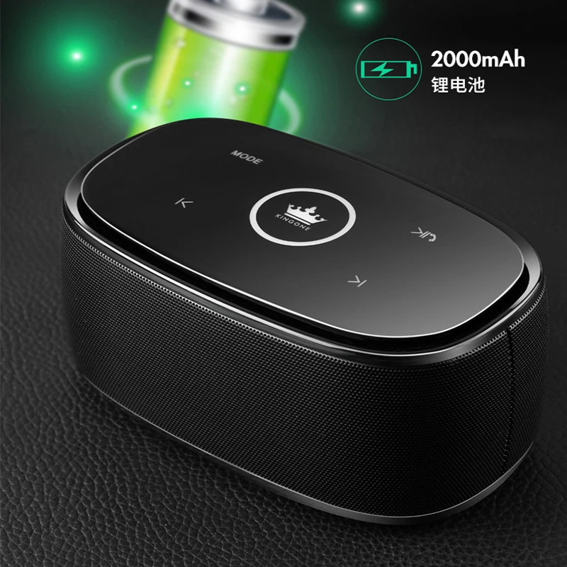 Обновленная портативная Bluetooth Колонка KINGONE K5 беспроводная стерео звуковая панель
