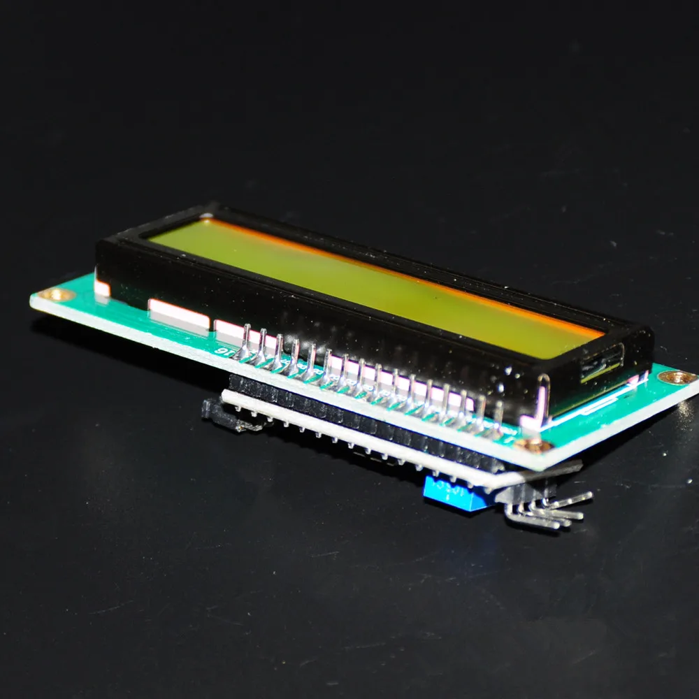 1602 жёлто зеленый ЖК дисплей с подсветкой для Arduino 16x2 HD44780 персональный IIC I2C W/плата