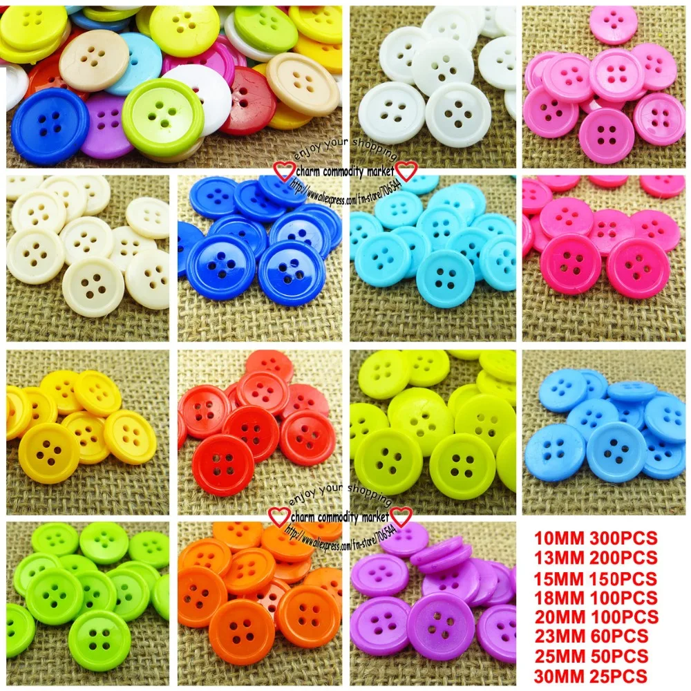 10Mm 13Mm 15Mm 18Mm 20Mm 23Mm 25Mm 30Mm Kleuren Geverfd Plastic Knoppen jas Laarzen Naaien Van Kleding Accessoire Fit P-111