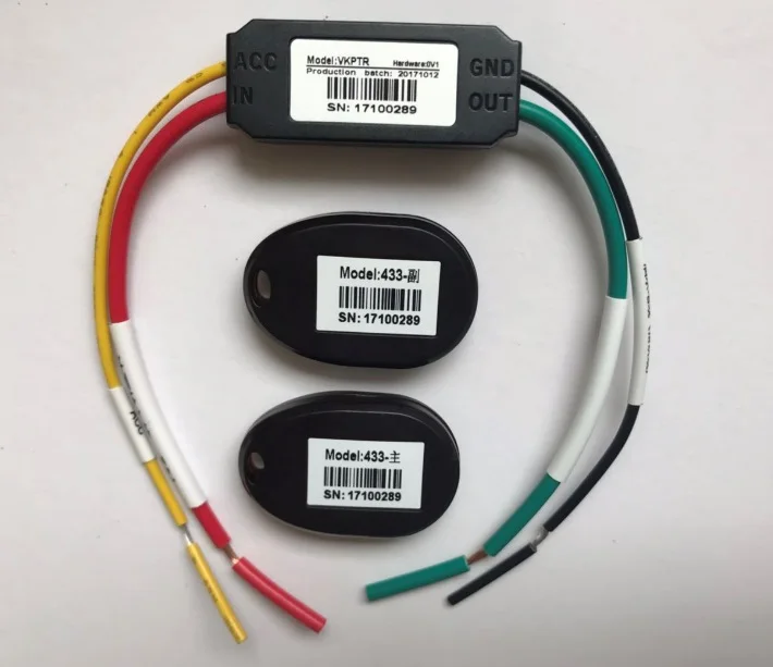 

Auto Anti-Theft system Circuit Relay switch Rfid Immobilizer wireless Relay for 12-24 V Car Diesel Motorcycle Pump motor