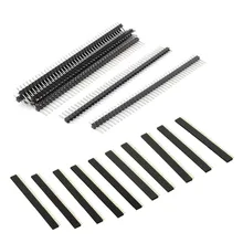 10 шт. 5 пар 1x40Pin Однорядный мужской и женский 2 54 поломки PCB разъем