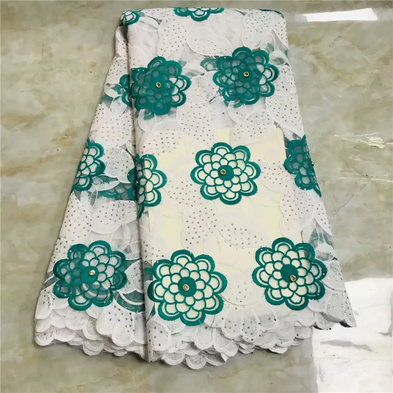 

ZQJ!African Lace Fabric 2018 Embroidered Nigerian Laces Fabric High Quality French Tulle Lace Fabric For Women Dress ! J121608