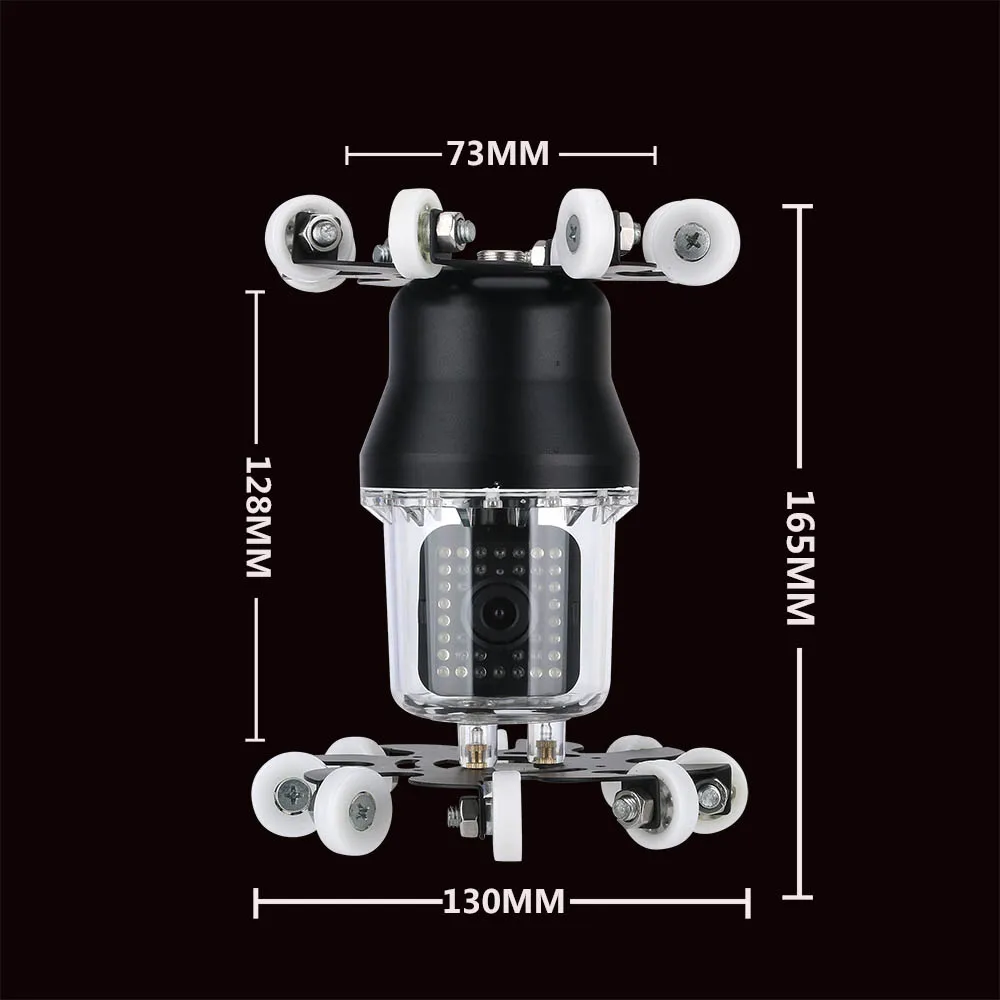 7 дюймов DVR 22 мм сливной трубы камера для исследования канализации системы 20 м 30 40 водопроводная камера 1000 ТВЛ с 6 светодиодный светодиодные фонари