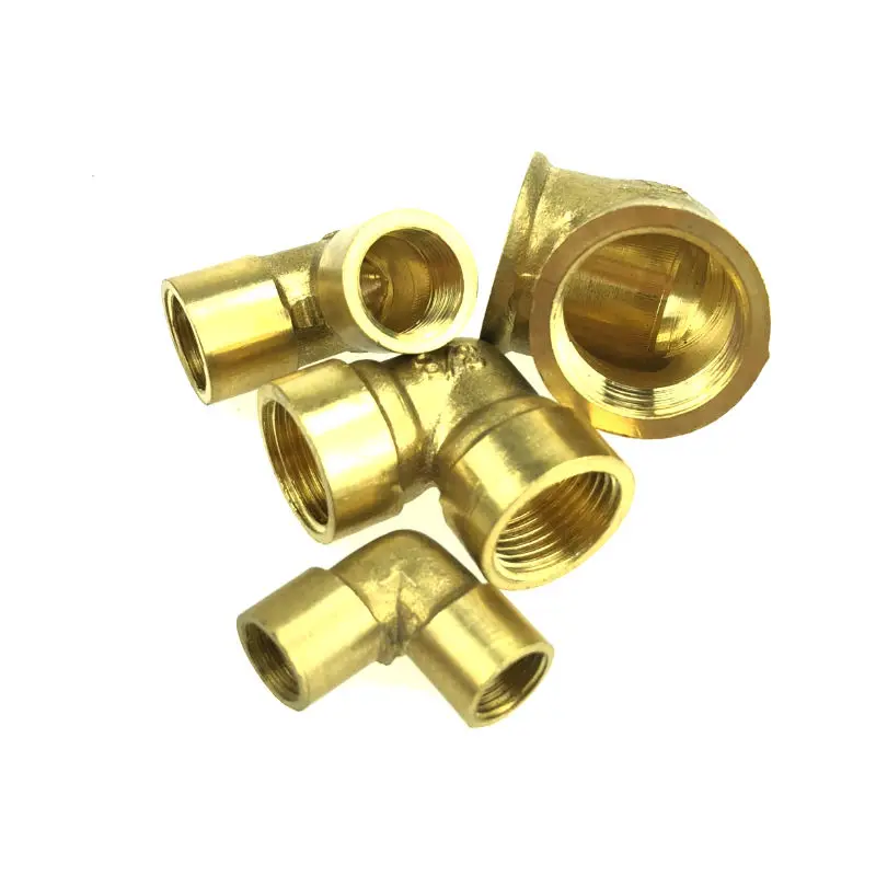 Латунный трубный адаптер фитинг муфта 90 градусов 1/8 &quot1/4&quot 3/8 &quot1/2&quot 3/4 &quot1&quot