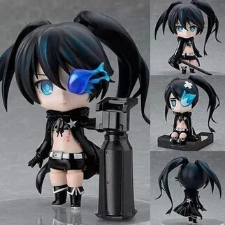 

NEW hot 10cm Q version BLACK ROCK SHOOTER Mato Kuroi mobile action figure toys collection christmas toy doll