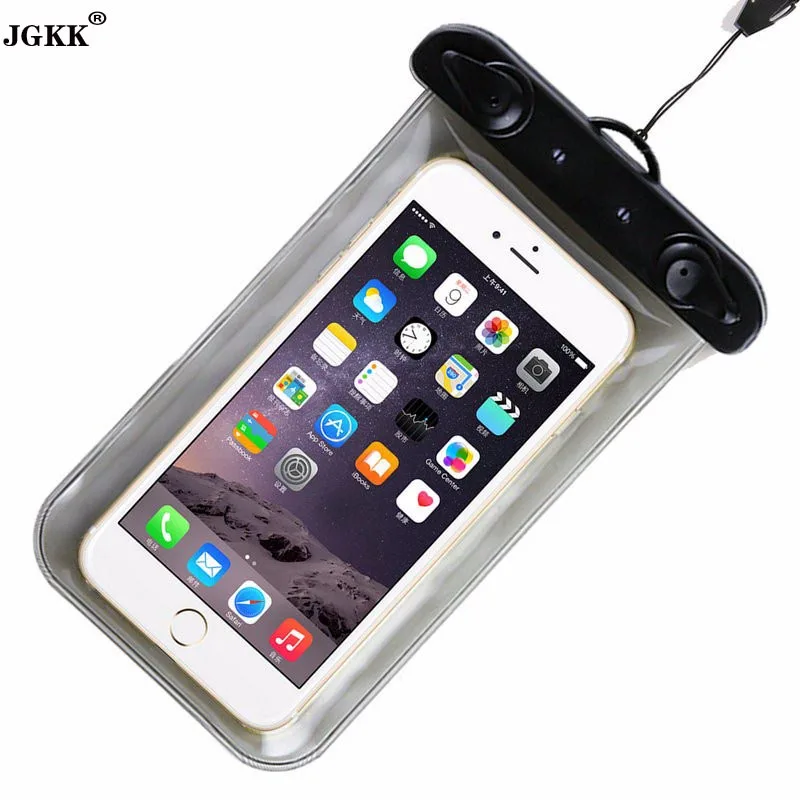 

For Universal 4.0"-5.5" Waterproof Pouch Case Cover Phone Camera Mobile Phone Water proof Bags For iphone 5S 7 6S Xiomi Redmi 4X
