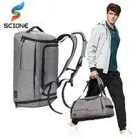 Hot Men Multi-function Sports Gym Bag Large Capacity Travel Handbag Male Outdoor Basketball Training Crossbody Shoulder Bag