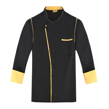 

High-quality Full Sleeve Autumn&Winter Kitchen Chef Jacket Uniforms Cook Clothes Restaurant Food Services Frock Coats
