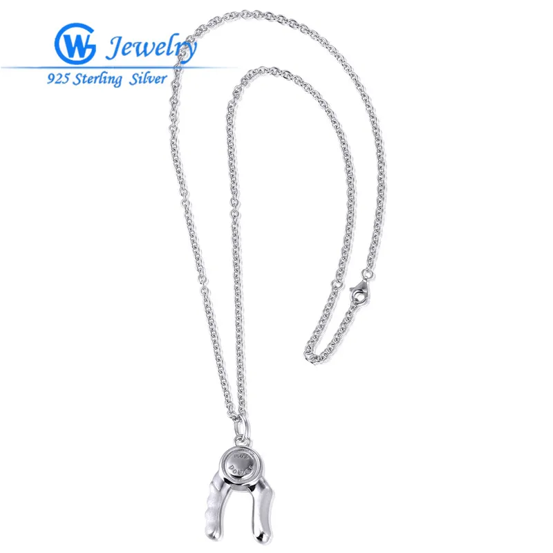 45CM length Necklace With Sport pendant 925 sterling silver jewelry