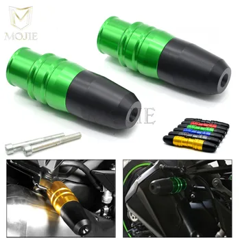 

For kawasaki Ninja Z250 Z300 Z800 Z900 Ninja 300 Z 800 900 250 300 Motorcycle CNC Aluminum Frame Sliders Crash Protector Pad
