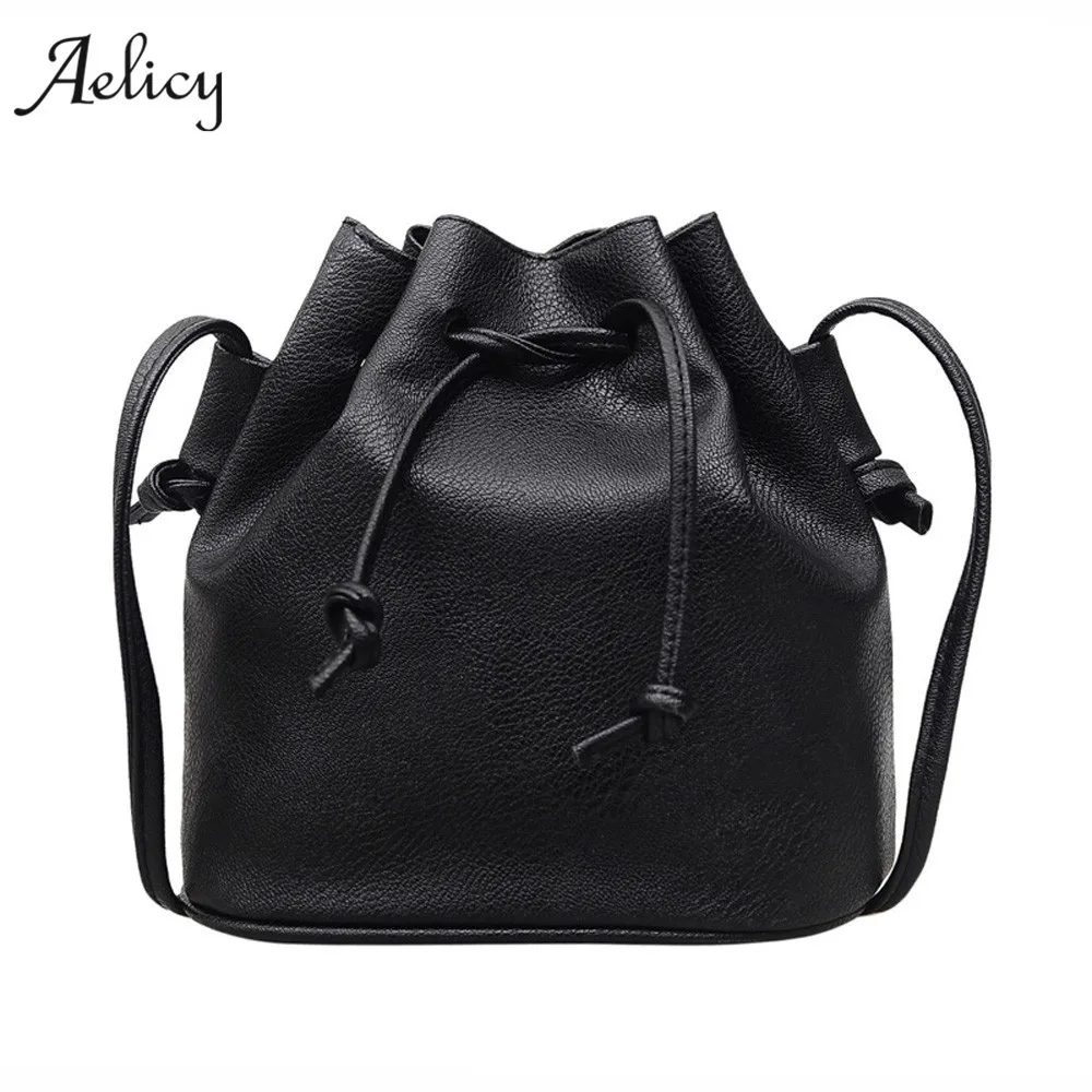 

Fashion girl Leather Pure color Shoulder Bag Messenger Bag Purse Satchel 2019 new design PU Leather Handbag