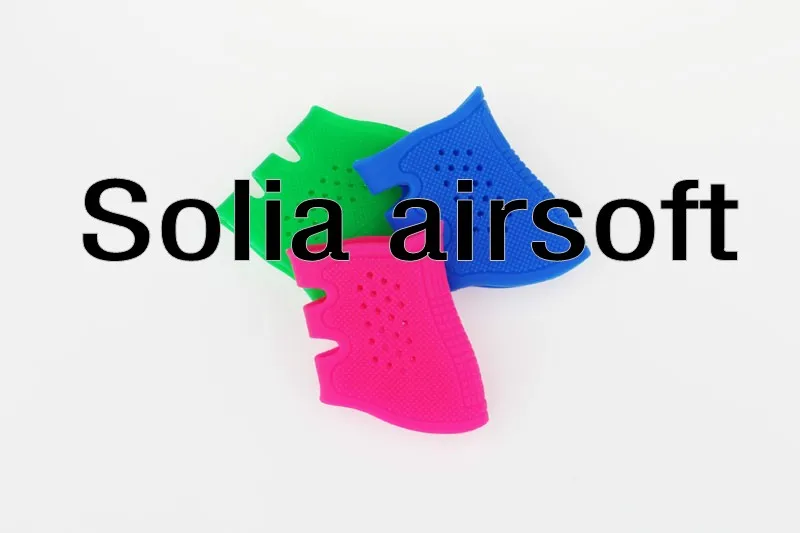 

Colorful Tactical Rubber Grip Glove Antiskid Grip Sleeve for Glock 17 19 20 21 22 23 25 31 32 34 35 37 38