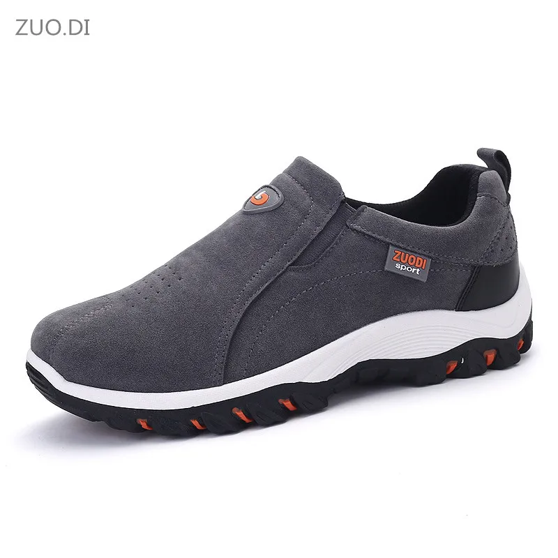 

38-47 Brand Winter Men Shoes Breathable Men Winter Shoes Slip On Plus Size Anti skidding
