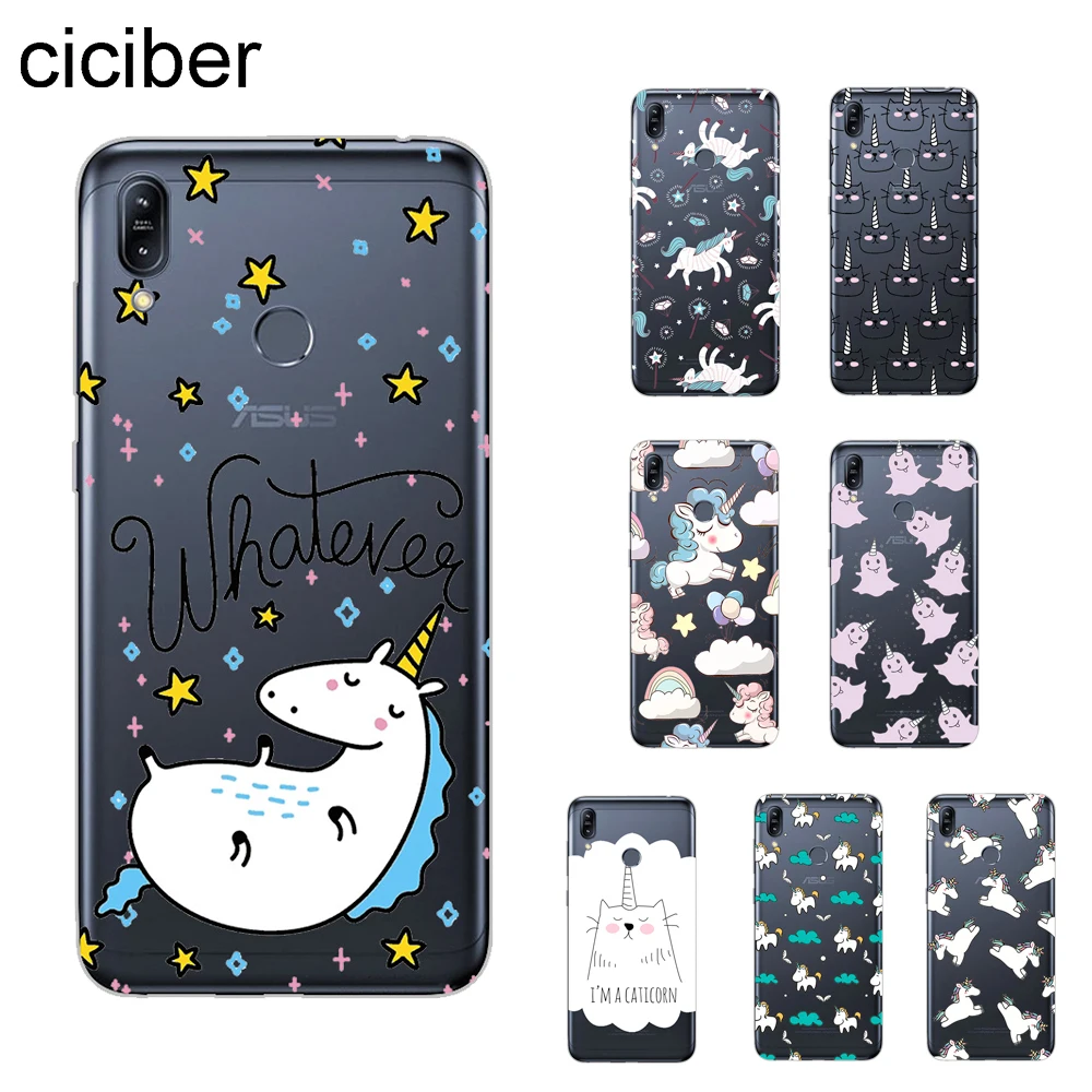 

ciciber Unicorn Cover For ASUS Zenfone Max Pro M1 ZB601KL ZB602KL For ZenFone Max Pro M2 ZB631KL ZB633KL Phone Cases Soft TPU