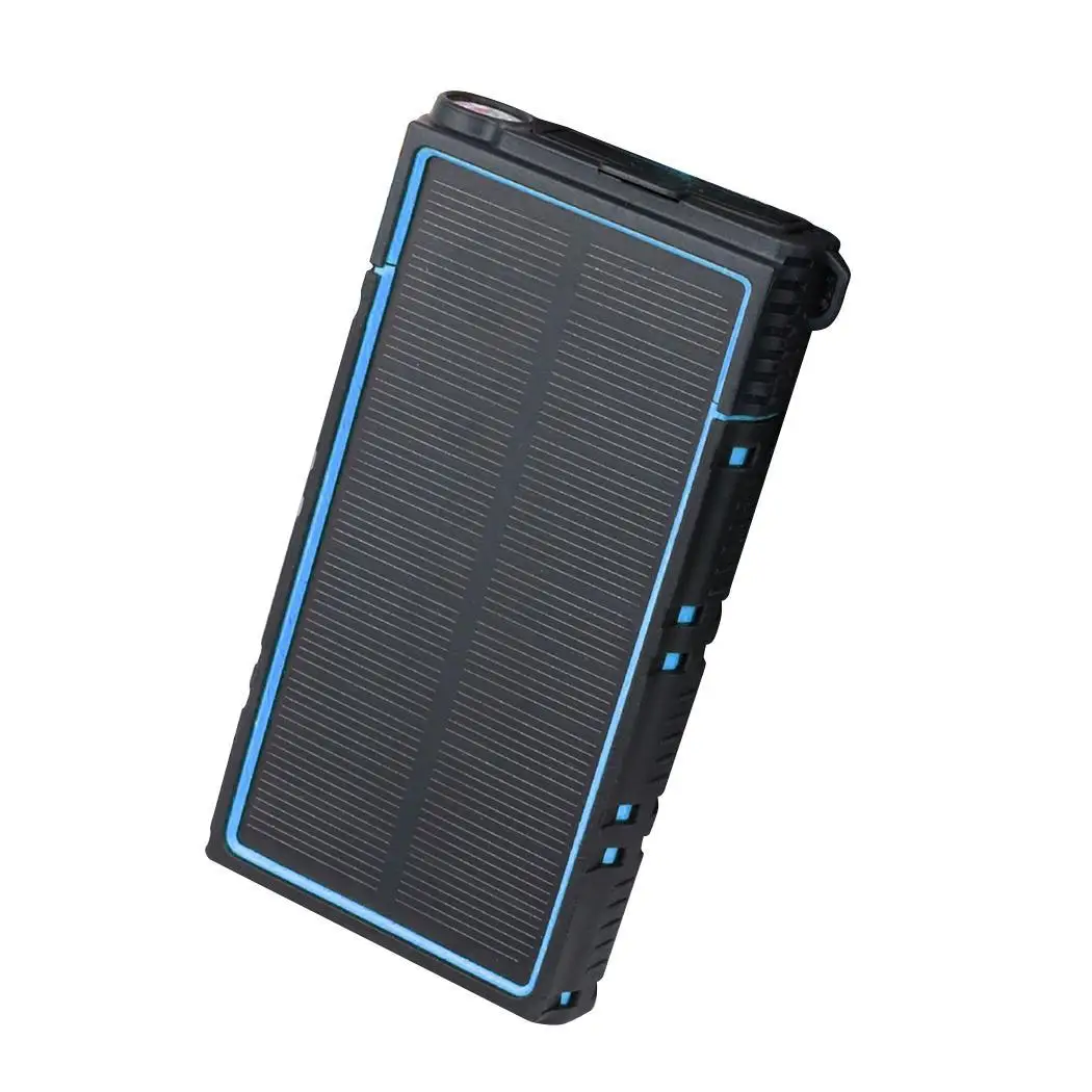 

12000mAh Waterproof External Battery Charger Solar Power Bank Stylish design with distinctive Mobile Phone For Xiaomi MI iPhone