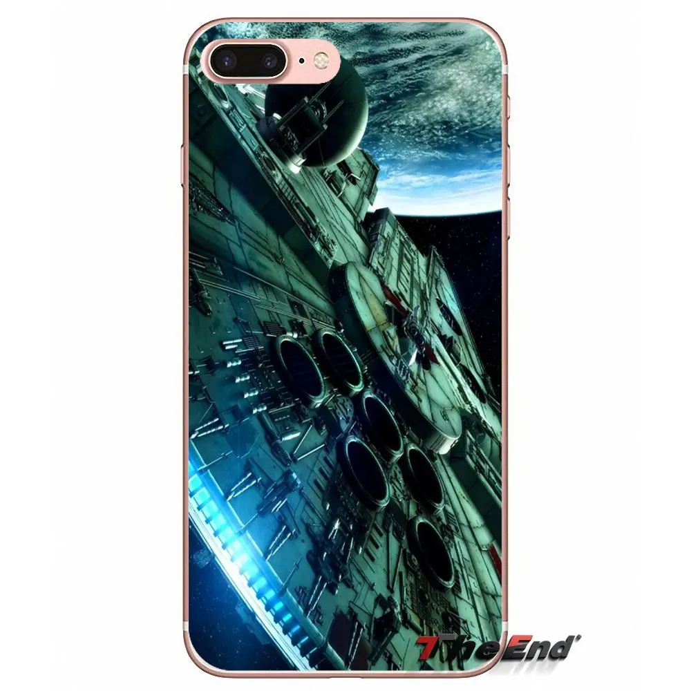 

For Samsung Galaxy S9 Plus Note 8 One Plus oneplus 5T Meizu M5s LG V30 HTC U11 Star Wars Spaceship Science Fiction TPU Case