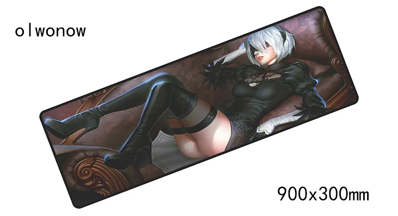 NieR Automata коврики для мыши 900x300x3 мм коврик для мыши дешевый notbook компьютерный коврик для мыши игровой коврик для мыши геймерская клавиатура коврики для мыши - Цвет: Size 900x300x3mm