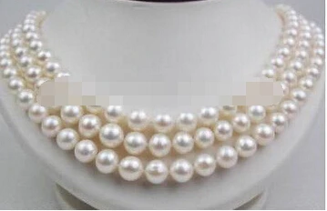 

Free shipping >>@ 1222 48"9-10 MM SOUTH SEA WHITE PEARL NECKLACE