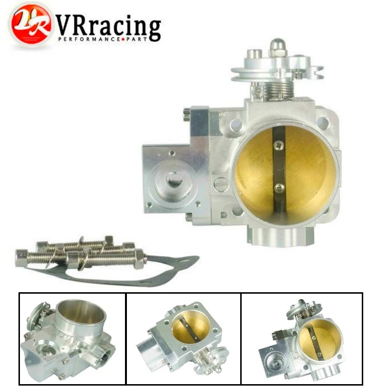 

VR RACING - NEW THROTTLE BODY FOR EVO 4G63 70mm CNC Intake Manifold Throttle Body evo7 evo8 evo9 4g63 turbo VR6948