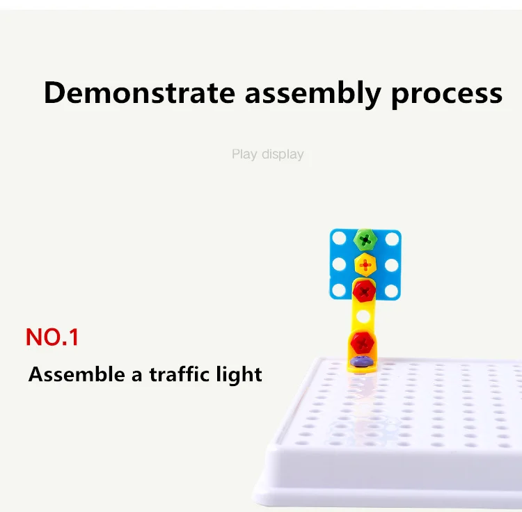 Раннее Обучение Образование винт DIY гайка набор установка ABS головоломки разборки сборки Детский Электрический игрушечные дрели подарок
