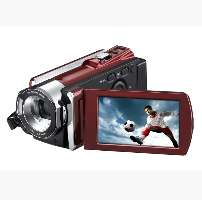 

Free Shipping self-time 30FPS 720P max 12MP Digital Camera Recorder Camcorder DV DVR 2.7'' LCD 16x Zoom Digital Video Cameras