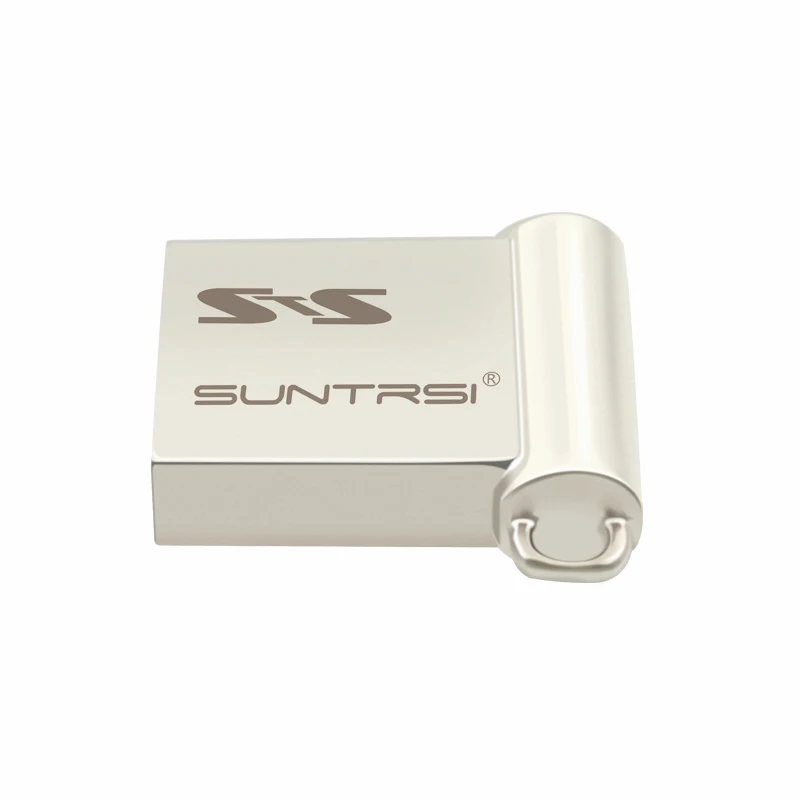 Suntrsi USB флешка 64 ГБ мини металлический USB флешка высокая скорость флеш-накопитель индивидуального производства логотип USB флеш-накопитель реальная емкость