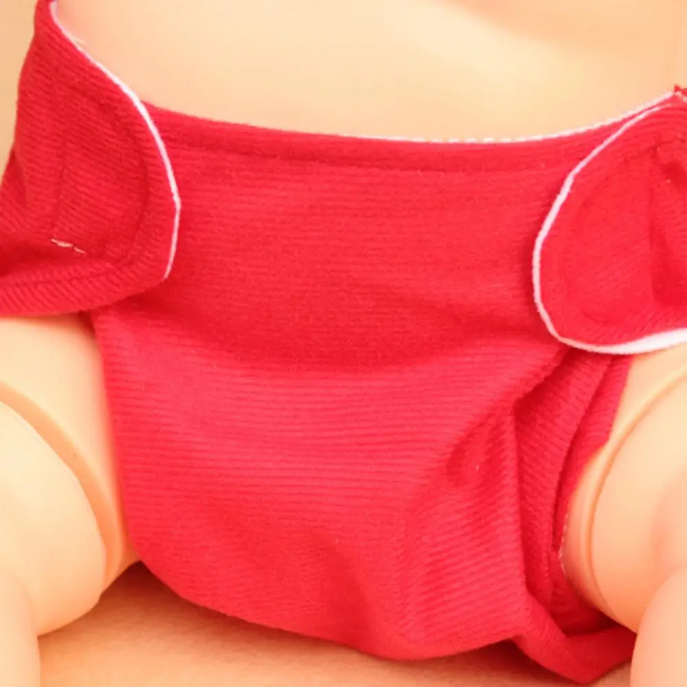 Kidlove Детские однотонные Волшебные липкие тканевые подгузники летние сетчатые подгузники