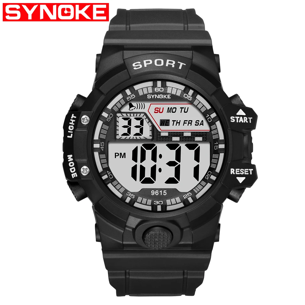 

SYNOKE Orologi Jam Tangan Pria Sport Outdoor Watch Men Digital Watch Alarm Clock Waterproof Watches LED Display Reloj Hombre