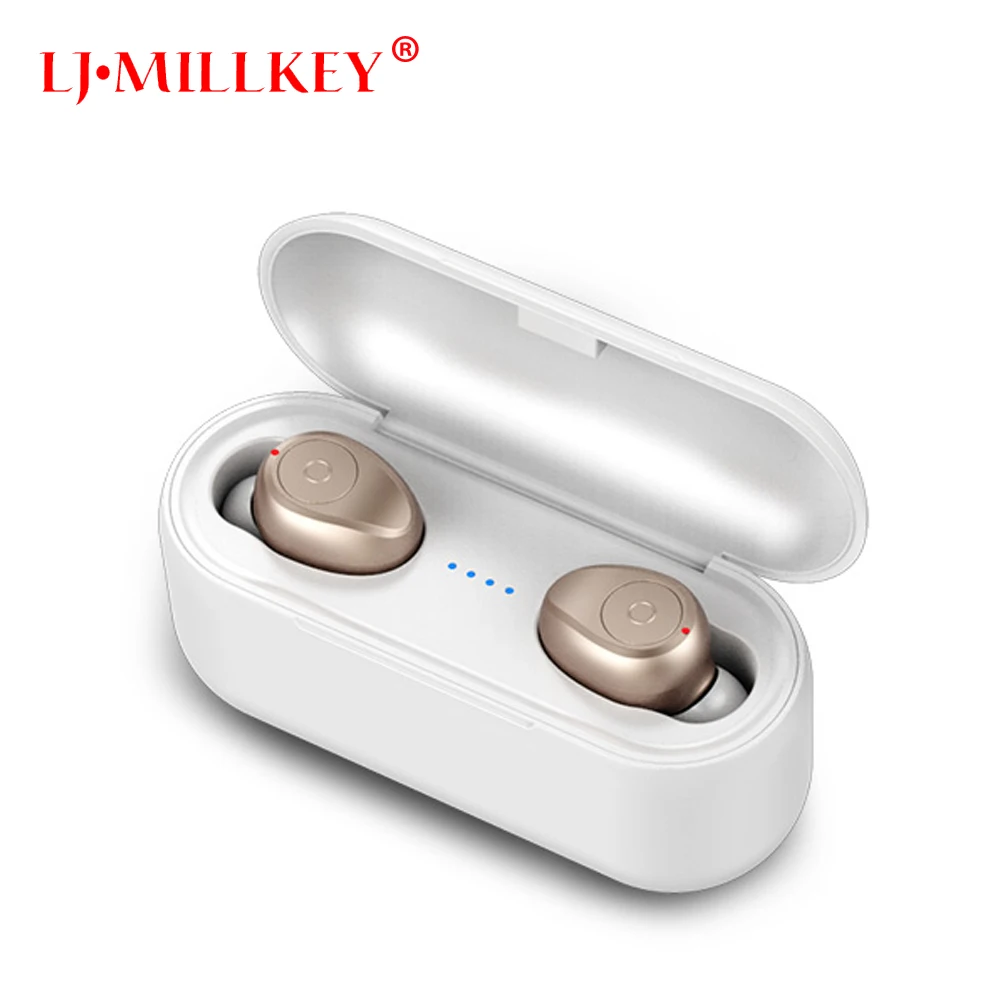 

Wireless Bluetooth 5.0 Earphone Stereo Music Headset High Sound Quality Mini Wireless Earbuds HD Mic Bluetooth Earphones YZ210