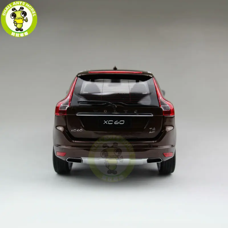 1/18 Volvo XC60 T6 AWD SUV литая модель автомобиля внедорожник коричневый