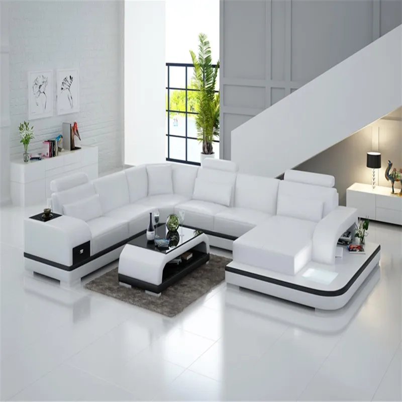 White sofa
