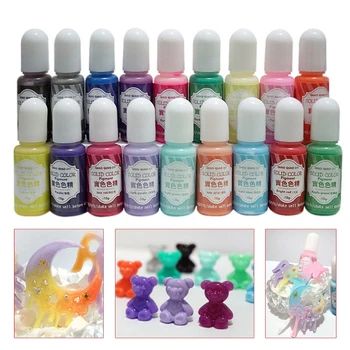 

10ml Silicone Resin UV Pigment Dye Jewelry DIY Crafts Arts Handmade Accessories