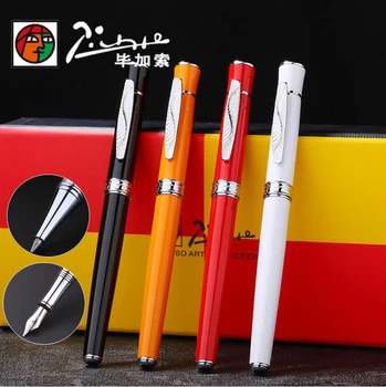 

Free Shipping New Arrival Luxury Brand Picasso Metal Fountain Pen Office Writing Business Gift Ink Pen