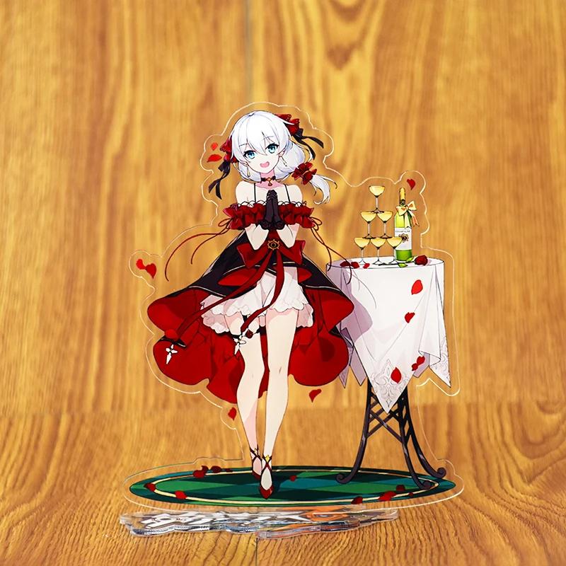 Koop Japan Anime Honkai Impact 3 Kiana Kaslana Yae Saku Bronya Zaychik Cosplay Acryl Stand Figuur Model Plaat Desk Decor Gift