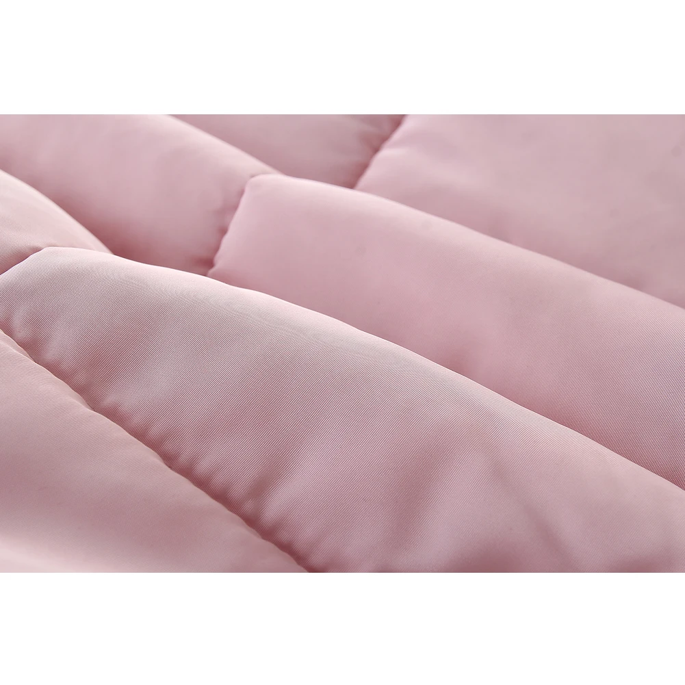 Зимняя Теплая Одежда для новорожденных хлопковый комбинезон с капюшоном для мальчиков и девочек, комбинезон милая розовая одежда для детей от 0 до 3 лет
