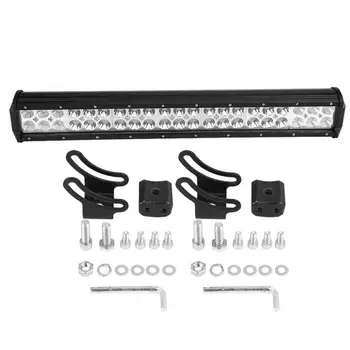 

20inches 126W DC10V-30V LED Working Light Bar Driving Lamp for Car Truck Offroad LED Bar Light Motorcycle Tractor Spot Light