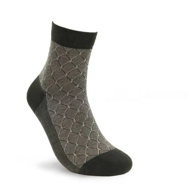 10 шт. = 5 пар/лот, мужские Модные Повседневные носки из бамбукового волокна, удобные мужские носки высокого качества, деловые носки - Цвет: 4